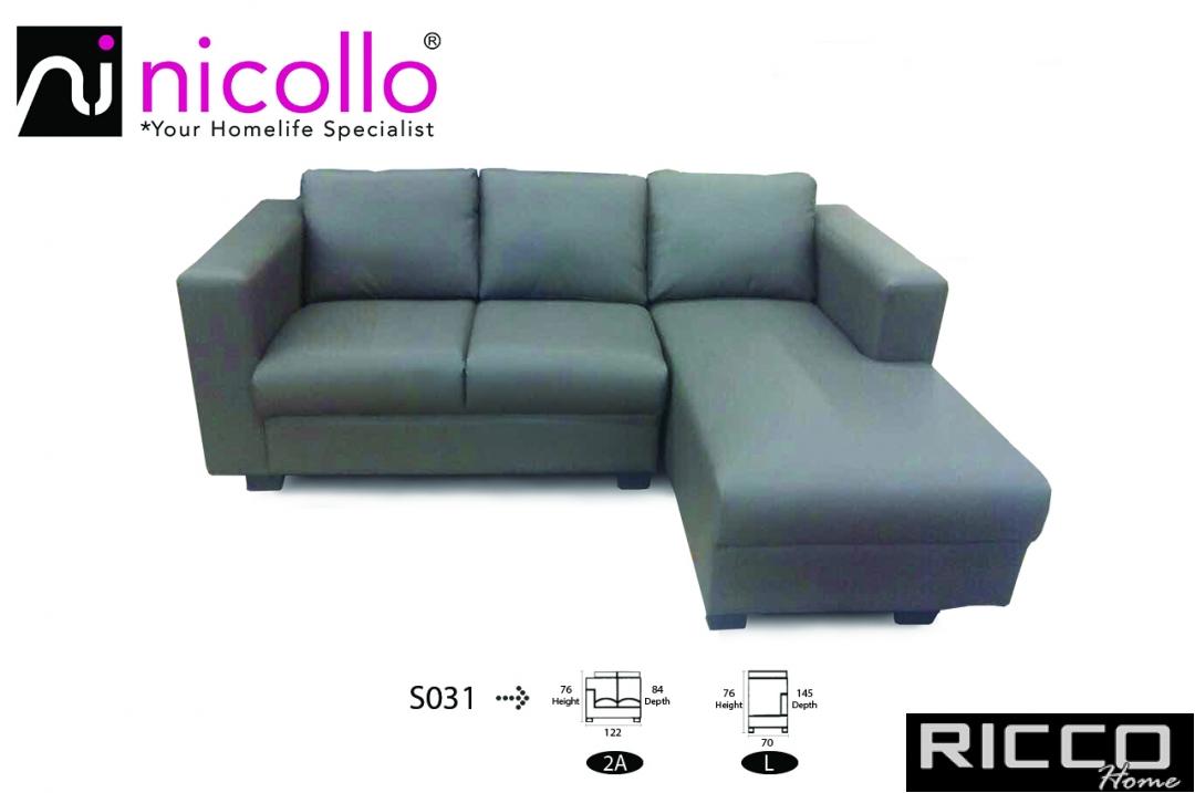 L SHAPE SOFA -S031