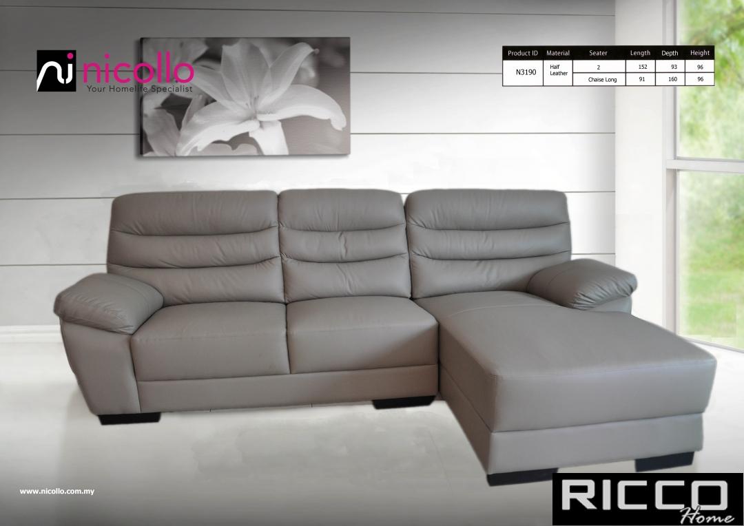 L SHAPE SOFA -N3190