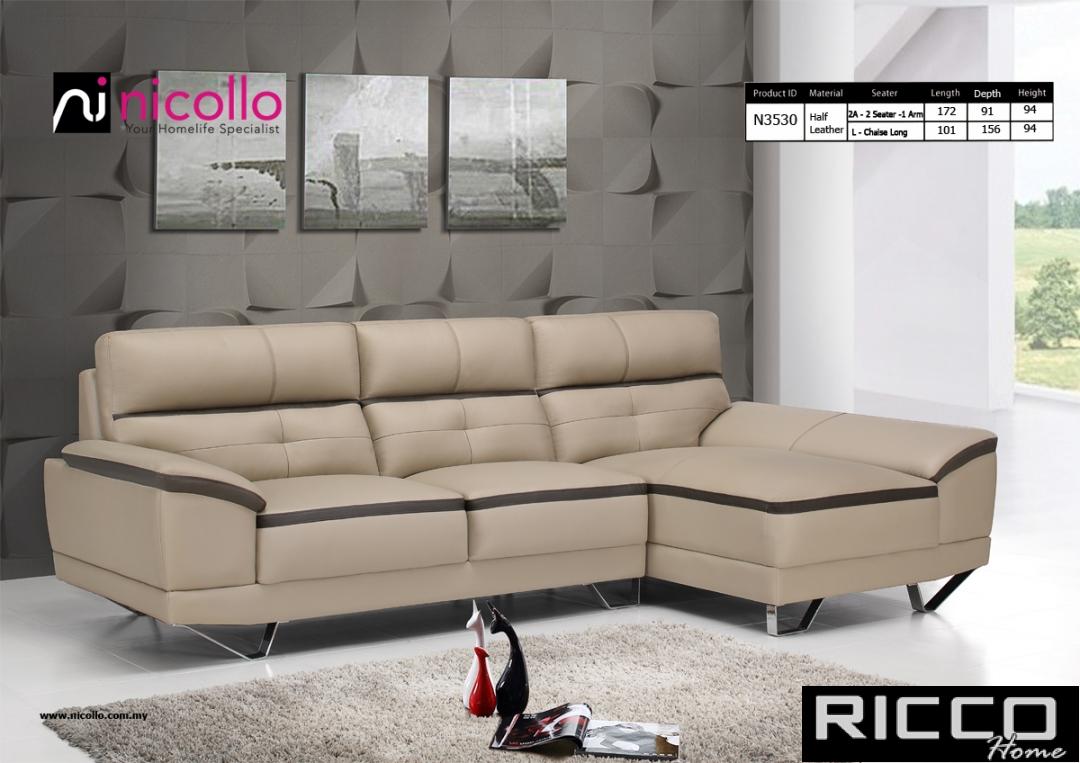 L SHAPE SOFA -N3530