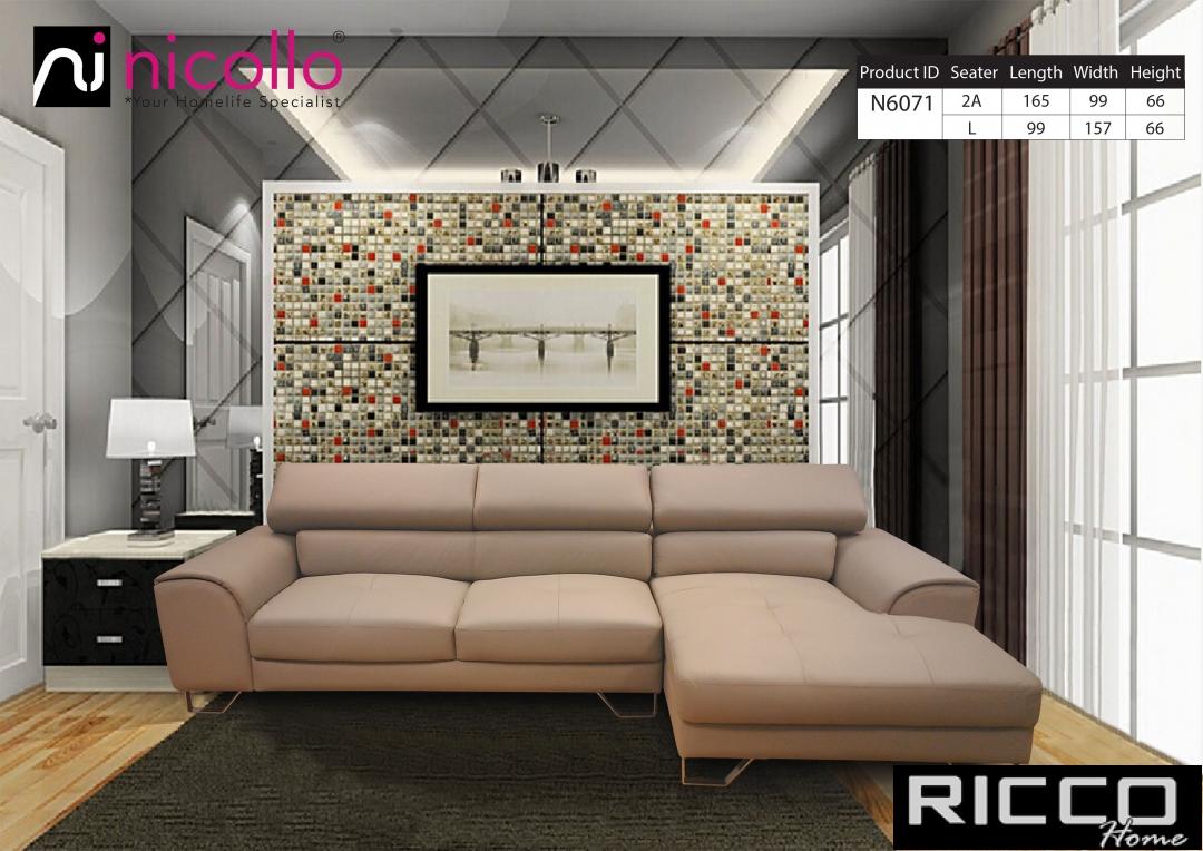 L SHAPE SOFA -N6071