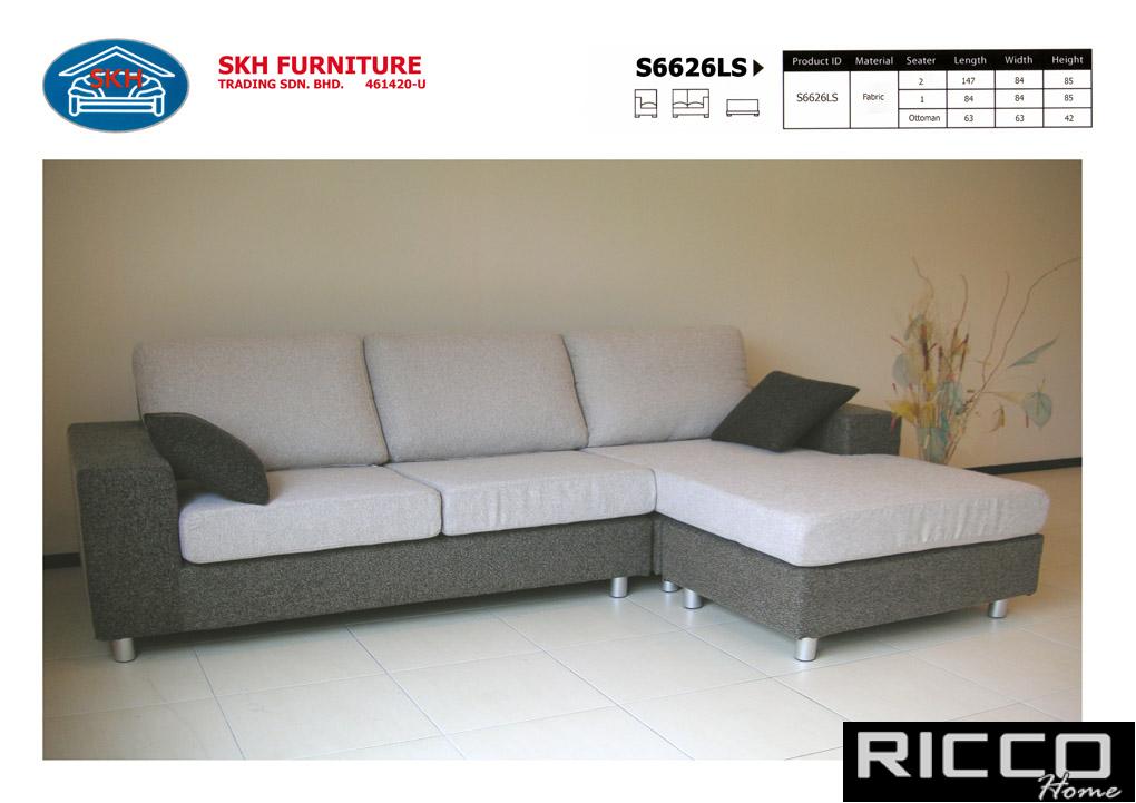 L SHAPE SOFA -S6626LS