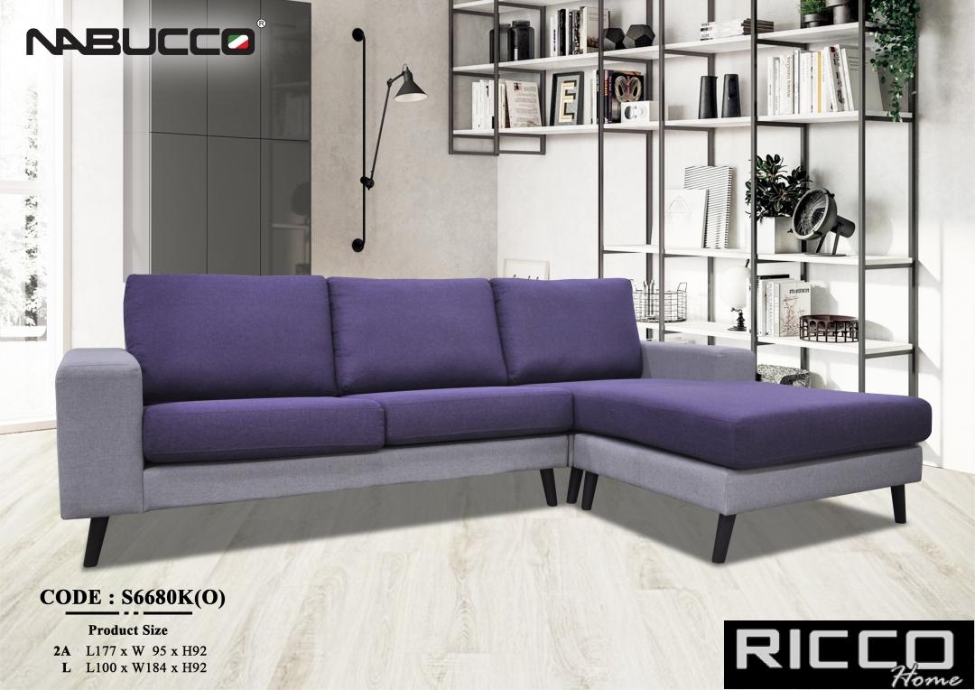 L SHAPE SOFA -S6680