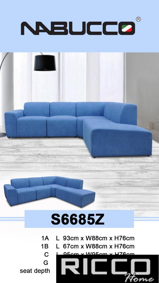 L SHAPE SOFA -S6685Z