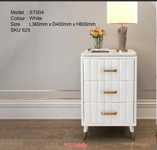 SIDE TABLE - ST004 ( WHITE)