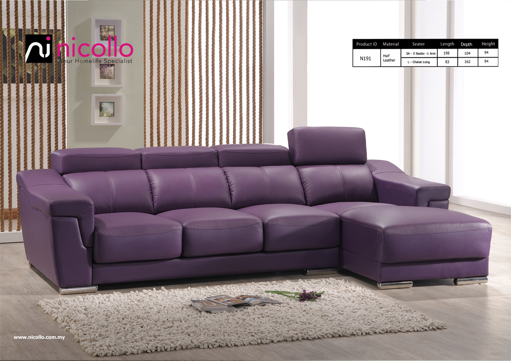 L SHAPE SOFA - N191 (3+L)