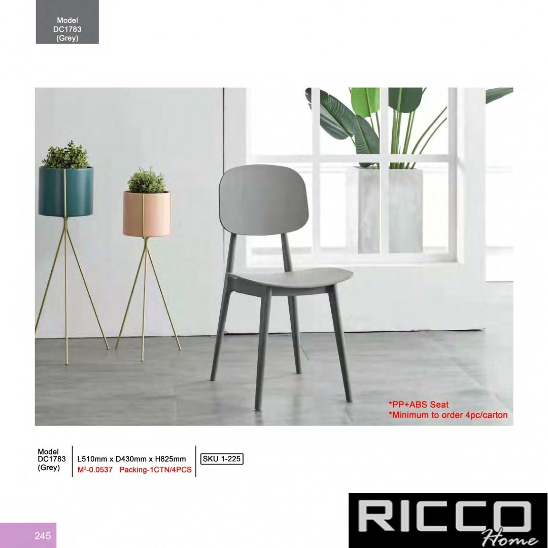 CHAIR - DC1783 (GREY)