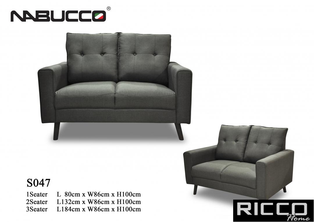 123 SOFA SEATER - S047