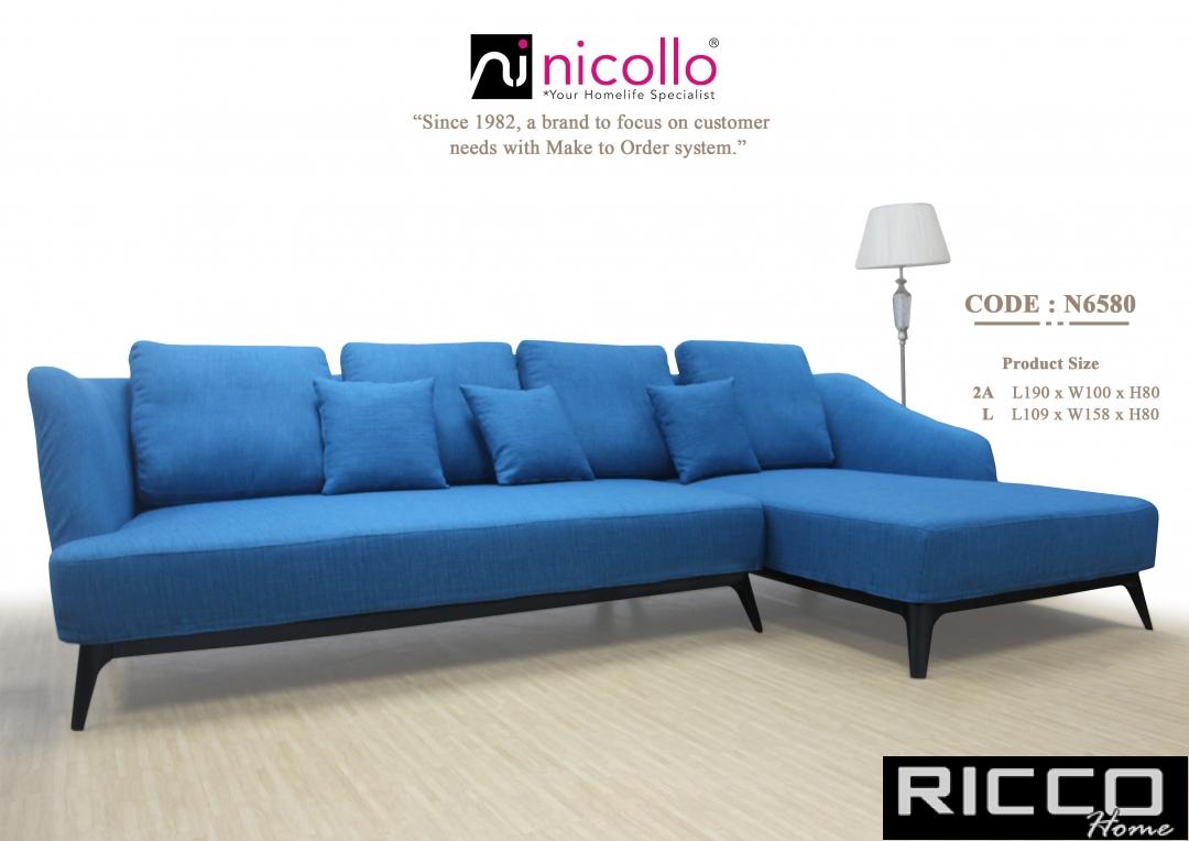 L Shape Sofa N6580 Ricco Home