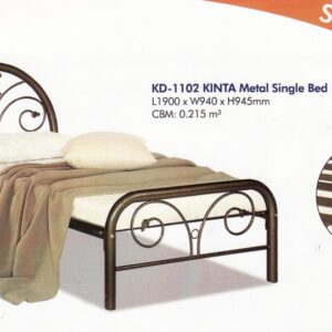 SINGLE METAL BEDFRAME