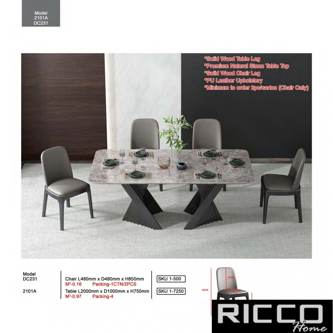 DINING SET6 2101A