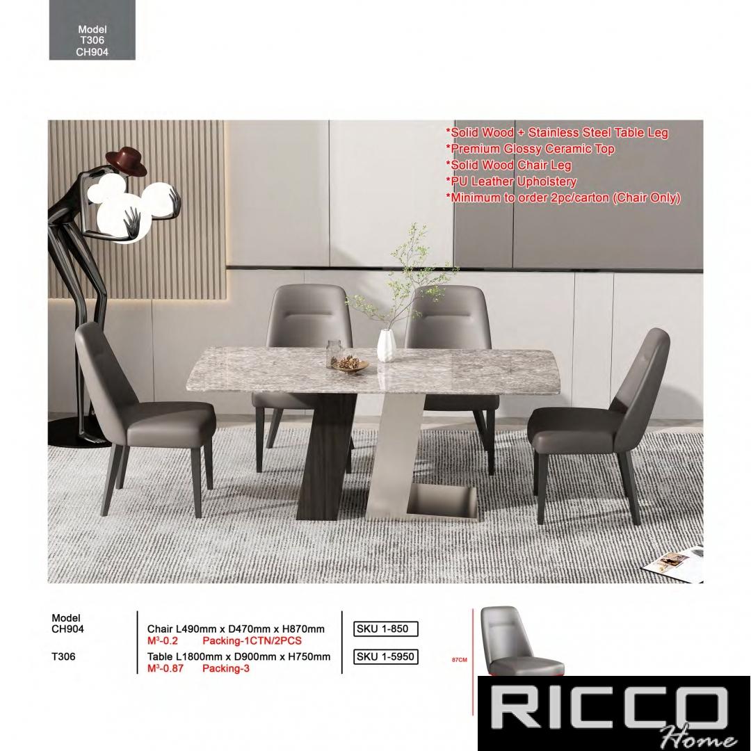 DINING SET6 T306
