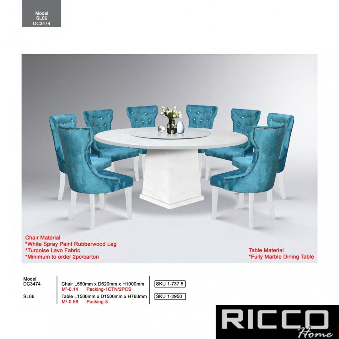 DINING SET8 SL06