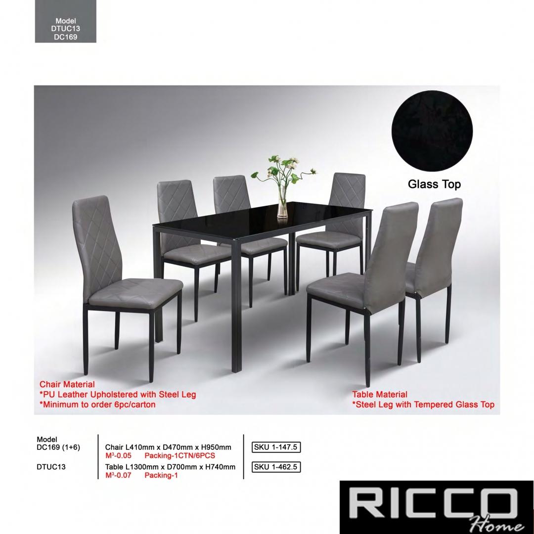 DINING SET6 DTUC13