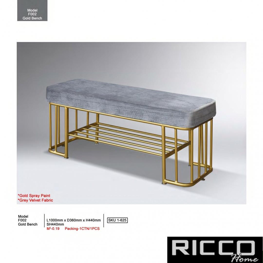 GOLD BENCH - F002