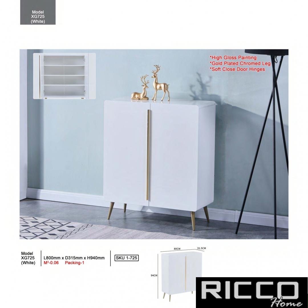 SHOE CABINET - XG725 ( WHITE)