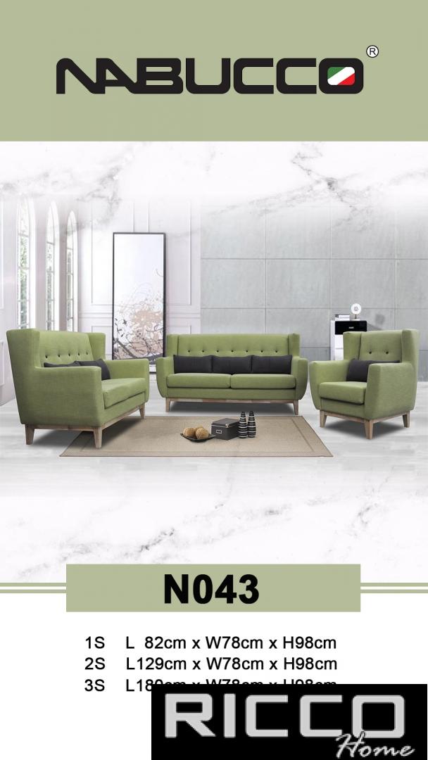 123 SOFA SEATER - N043