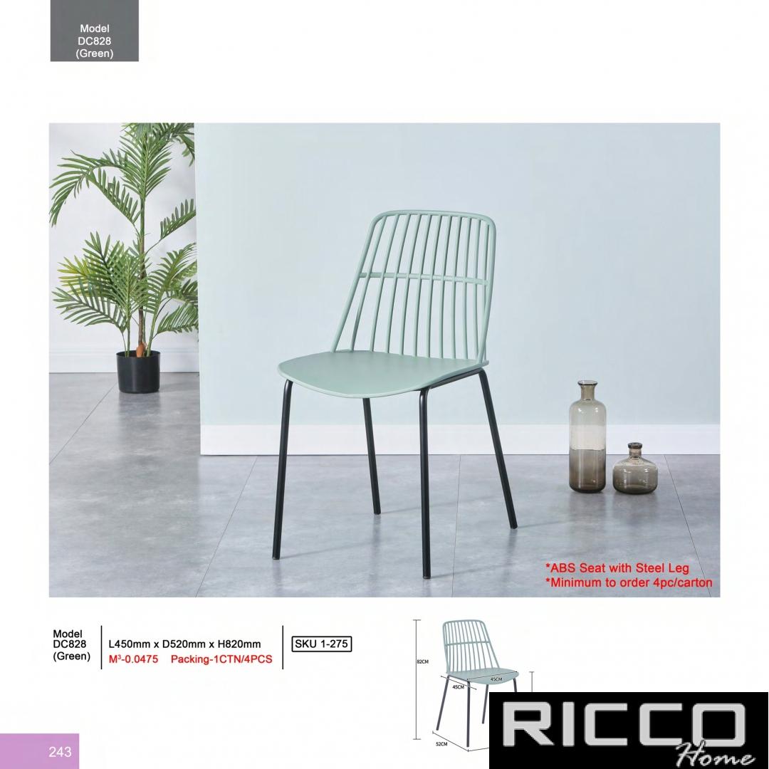 CHAIR - DC828 (GREEN)