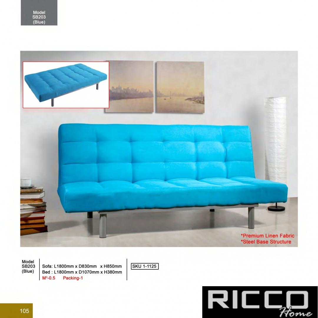 SOFA BED SB203(BLUE)