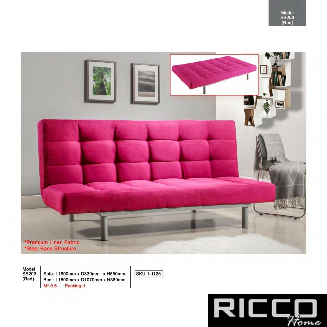 SOFA BED SB203(RED)